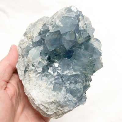 Celestite | Cluster | Sacred Earth Crystals | Wholesale Crystal Shop | Brisbane | Australia